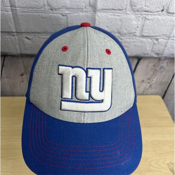 Vintage New York Giants Snapback Hat Cap Wool Script Football NFL Embroidered - Picture 7 of 9